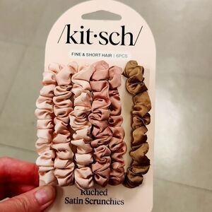 Kitsch Satin Scrunchies
